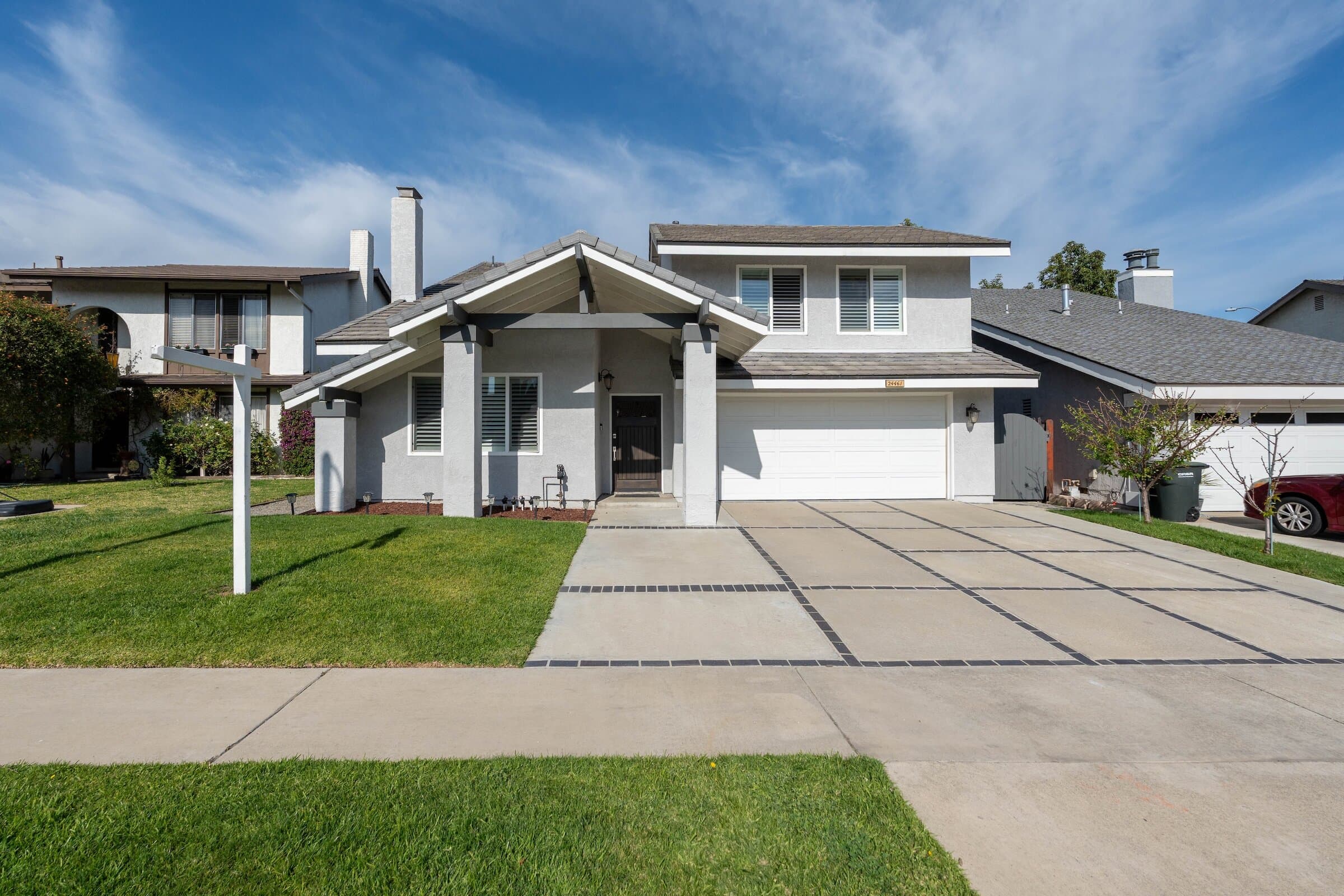 Orange County two-story home exterior, the kind of home an informed offer wins
